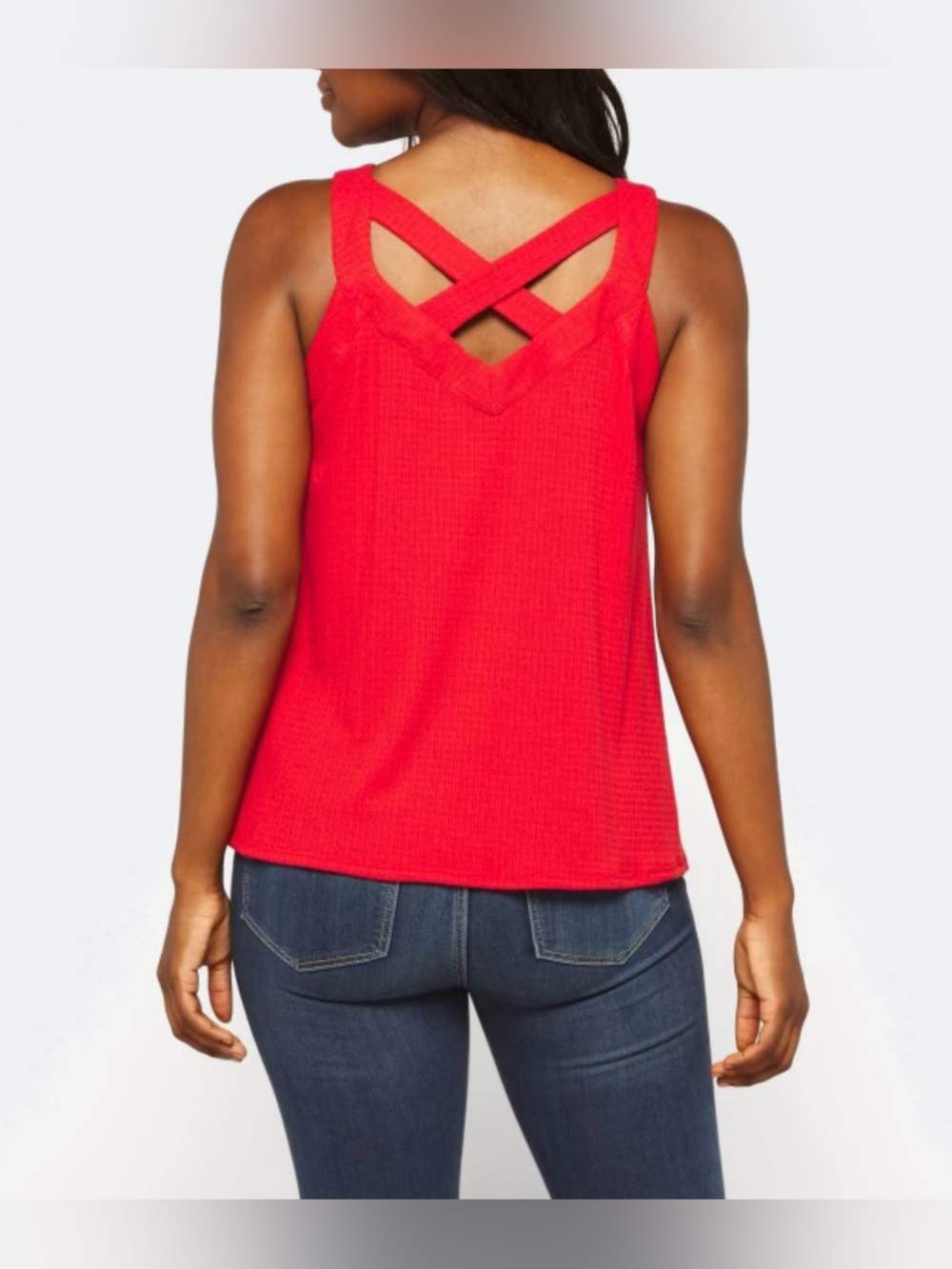 Papermoon Dale Cross Back Detail Knit Top-Stitch Fix-Women Size XL-NEW, WITH TAG
